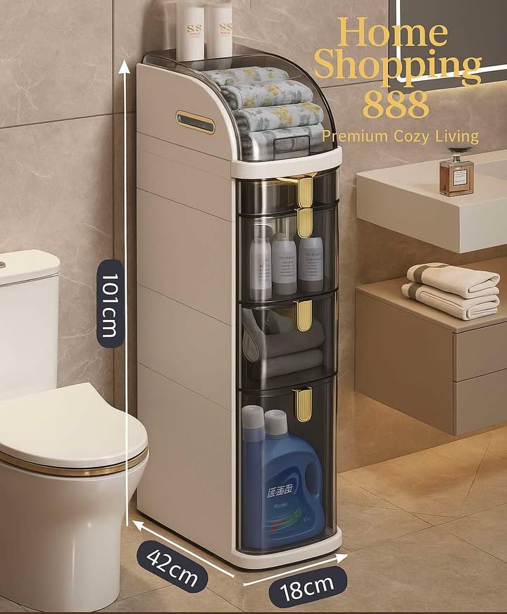 ชั้นวางของเอนกประสงค์ในช่องแคบ 2