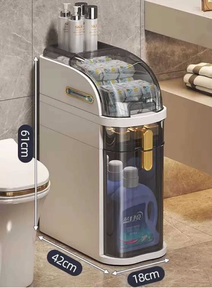 ชั้นวางของเอนกประสงค์ในช่องแคบ 6