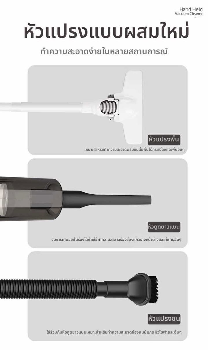 เครื่องดูดฝุ่นอัจฉริยะไร้สาย 4
